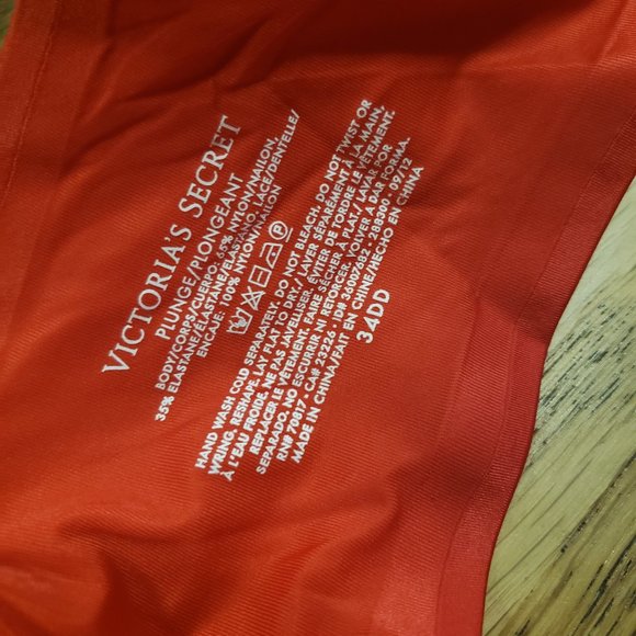 LIKE NEW victoria's secret push up bra 34dd balconet - Picture 4 of 6